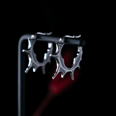 Urchin Hoop Earrings