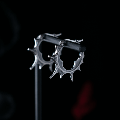 Urchin Hoop Earrings