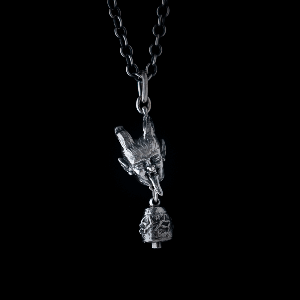 Krampus with Bell Pendant