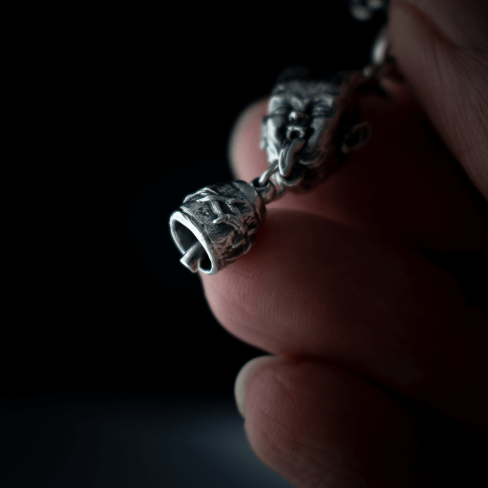 Krampus with Bell Pendant