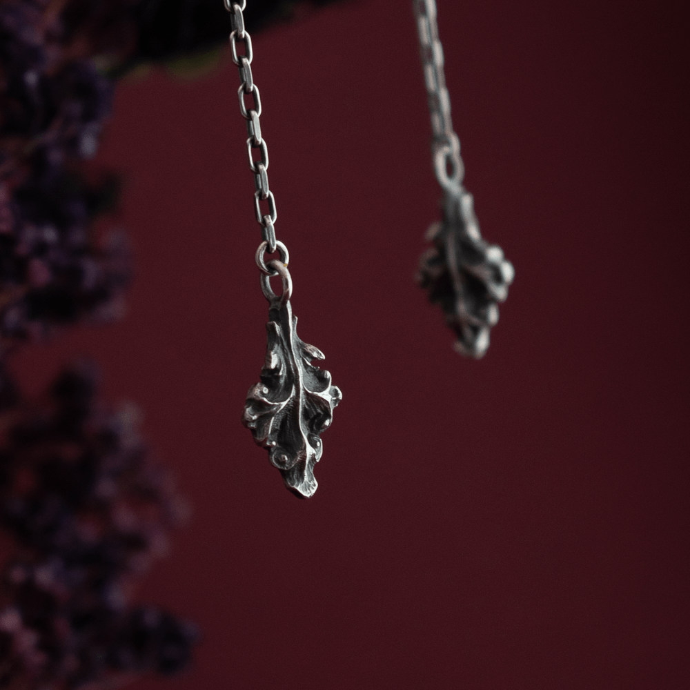 Flourish Chain Earrings (MTO)